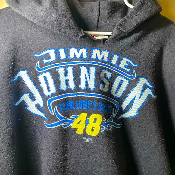 NASCAR Jimmie Johnson Lowe’s Racing Hoodie - Picture 3 of 4
